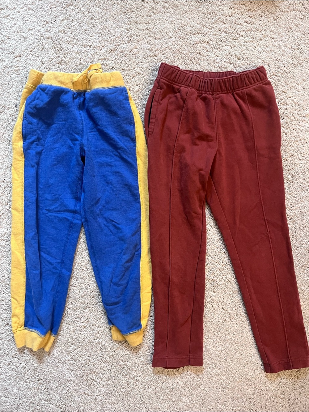 Set of Hanna Andersson and Tea Collection joggers size 10
